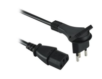 Netzkabel T12 90 gewinkelt nach unten - C13