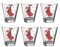 Leonardo Trinkglas Bambini 215ml Flamingo