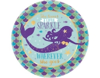 Amscan Pappteller Meerjungfrau 23cm