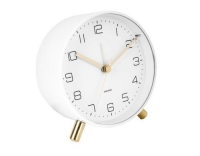 KARLSSON Wecker Lofty, Weiss matt