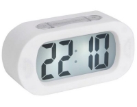 KARLSSON Wecker Gummy, Weiss aus Silikon