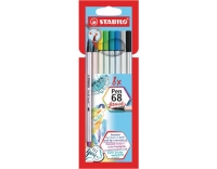 Stabilo Pen68 Brush 8er Set