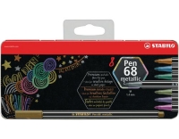 Stabilo Pen68 Metallic 8er Set