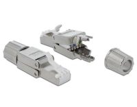 Delock RJ45 Stecker, Cat.6, verschraubbar