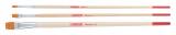 Talens Öl/Acryl-Pinsel 3er Set Flach